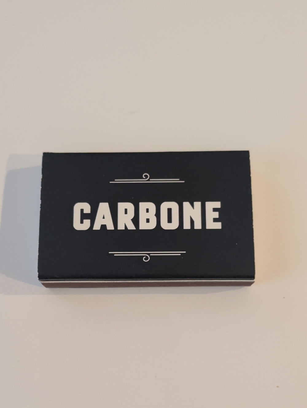 Carbone NYC New Matchbook | Italian Restaurant Collectible